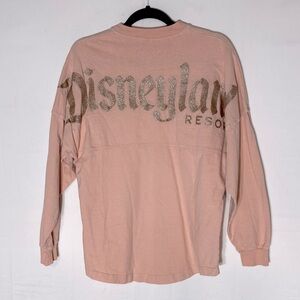 Disney Parks Authentic Original Pink W Sparkle Disneyland Spirit Jersey XS